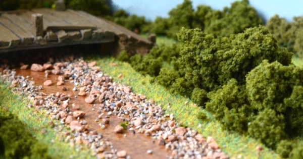 75Mm X 1200Mm Sandt Ditch - Sc&eacute;nario OO Javis JDITCH